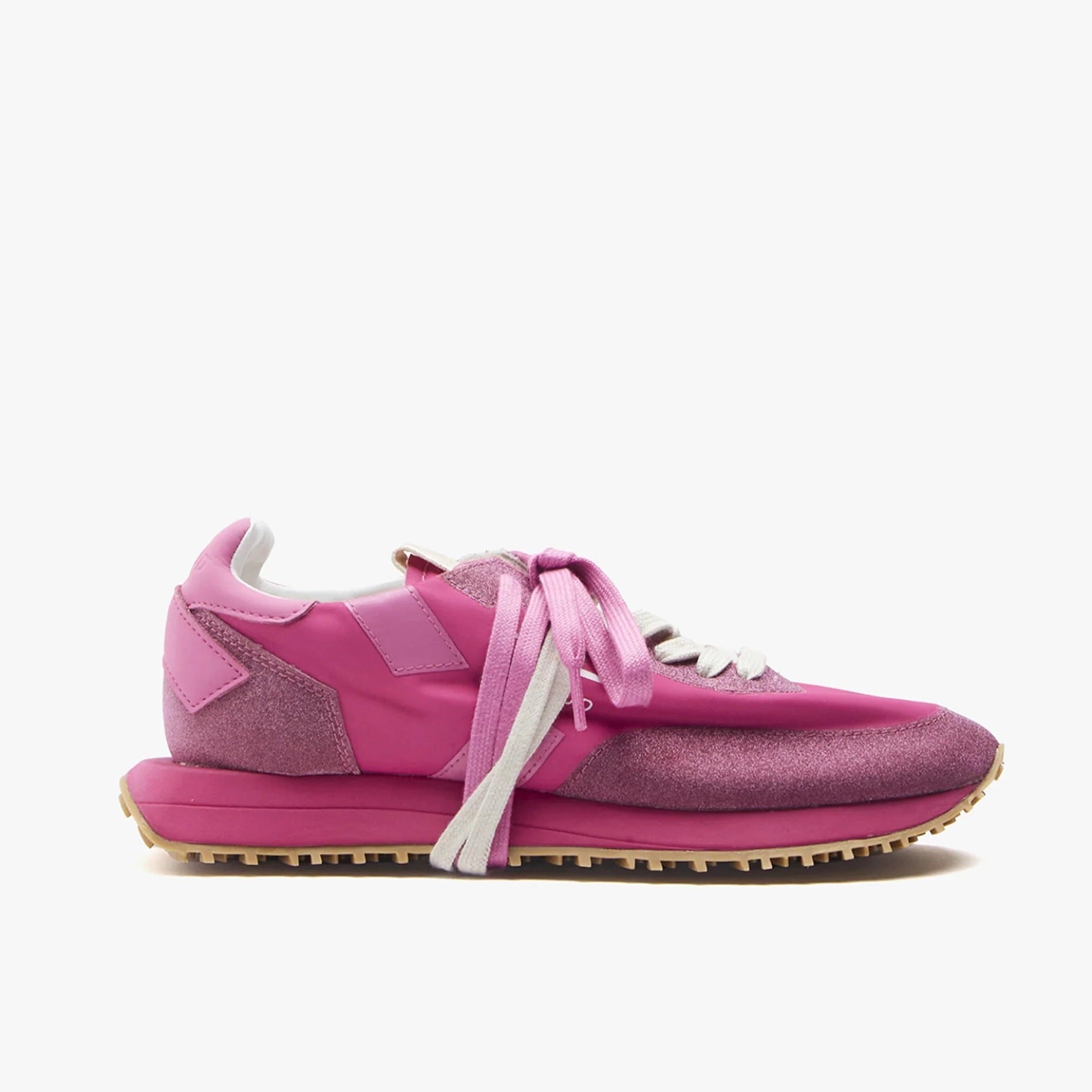 Glitter Ghoud Sneaker Damen Pink Rush Low Starlight Monoblock